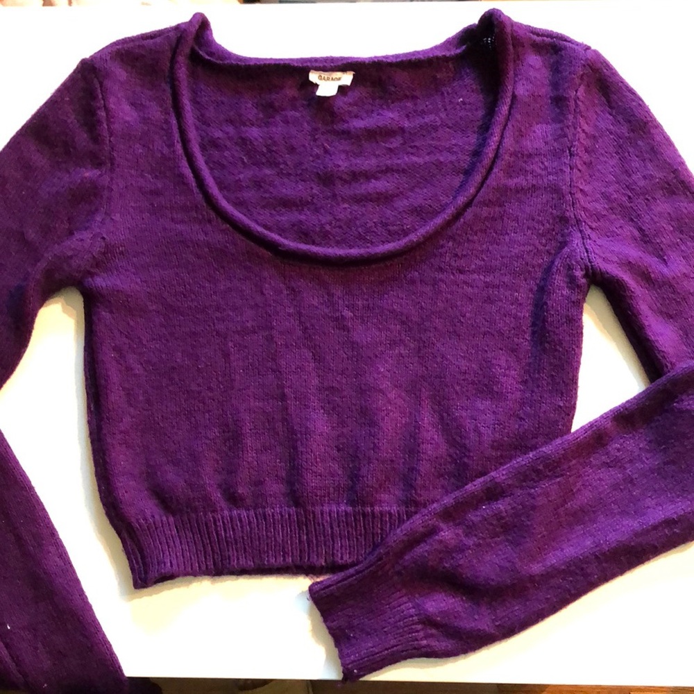 2for$20🟠GARAGE- Purple sweater